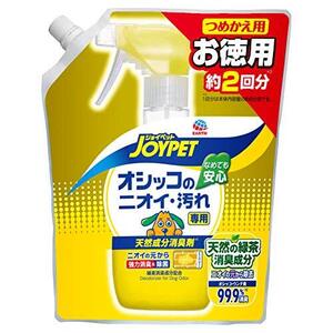 JOYPET(ジョイペット) 天然消臭剤オシッコのニオイ・汚れ専用詰替ジャンボパック450ml