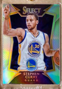 2014-15 Panini Select ステフィン・カリー silver prizm