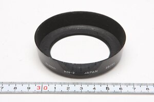 ※ 52mm Nikon ニコン 金属 メタル フード HN-2 Nikkor 28mmF2.8S 35-70mm F3.3-4.5 他用 c0044