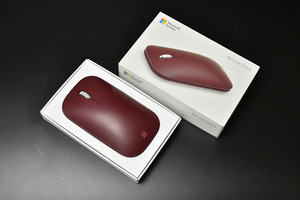 当日発送 Microsoft Surface Mobile Mouse 1679 バーガンディ モバイル マウス 中古品 1-414-4　マイクロソフト パーツ 部品