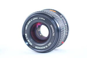 ★極美品★ミノルタ MINOLTA MD W.ROKKOR 35mm F1.8 ★動作OK★#X065