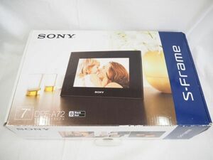 ■　SONY　ソニー　DPF-A72　デジタルフォトフレーム　■