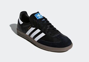 新品未使用★25.5cm★adidas SAMBA OG CORE black B75807 コアブラック アディダス サンバ オリジナルス originals ブラック 黒 GUM ガム