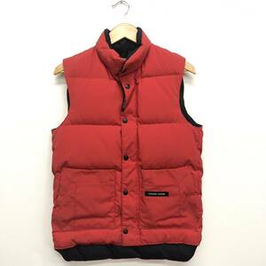 【CANADA GOOSE 】カナダグース★ダウンベスト サイズXS レッド 2830JM FREESTYLE VEST 05