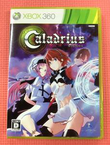 【M4427/60/0】Xbox360ソフト★カラドリウス★シューティング★Caladrius★エックスボックス360★説明書付き★