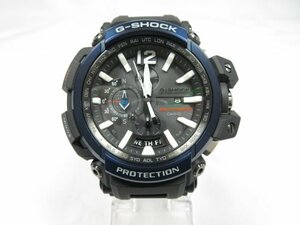 定価11万 ほぼ未使用 【Gショック G-SHOCK カシオ】 GPW-2000-1A2JF GRAVITYMASTER 電波 ソーラー 腕時計 ウォッチ ブラック ■3CC1084■