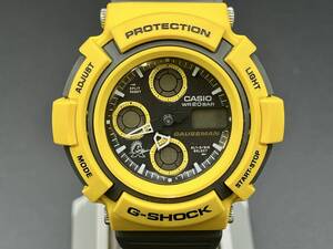 【未使用】G-SHOCK AW-570Y-9T GAUSSMAN ガウスマン MEN IN YELLOW メン イン イエロー Gショック CASIO カシオ 希少 J1