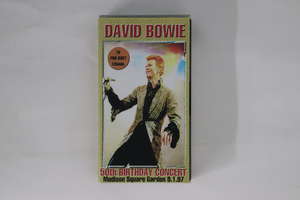 輸入VHS David Bowie 50th Bairthday Concert NONE NOT ON LABEL /00300