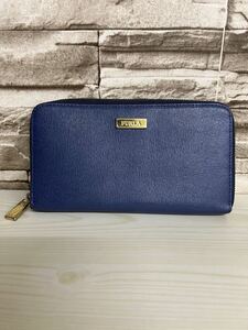 FURLA フルラ ブルー 長財布 財布 ウォレット レディース