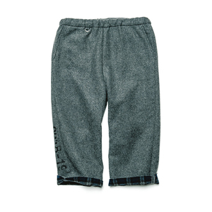 定価30800円 uniform experiment DOUBLE FACE MELTON WIDE EASYPANT メルトン ワイド ロゴ パンツ UE-189003 ユニフォームエクスペリメント