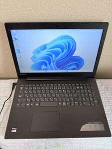 中古美品　Lenovo ideapad 320-15AST /win11/8GB/ AMD E2-9000/DVDRW