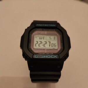 廃盤　カシオジーショック CASIO G-SHOCK 腕時計 GW-M5610BA タフソーラー 電波時計 スピードモデル 防水 黒　水色　