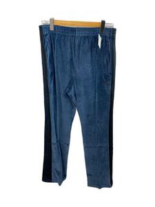 Needles◆23AW/Narrow Track Pant/ボトム/M/ベロア/BLU/NS253//