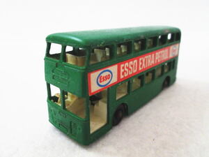 【LESNEY/レズニー MATCHBOX/マッチボックス ESSO EXTRA PETROL DAIMLER BUS ダイムラーバス ミニカー】エッソ/グリーン/緑