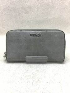 FENDI◆長財布/-/SLV/レディース