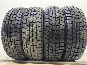 ☆1346【175/65R15】 バリ溝・激安　　2021×3・2022×1 DUNLOP WINTERMAXX WM02 冬×4 約8mm〜9mm