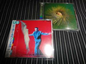 PETER GABRIEL『US』初版+『OVO』国内盤2枚(GENESIS,BRIAN ENO)