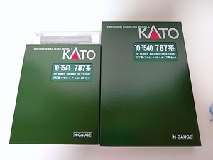 KATO 10-1540 787系〈アラウンド・ザ・九州〉 7両セット+ 10-1541 4両セット + 4245-3 サハ787-100〈アラウンドザ九州〉カトー Nゲージ