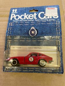 ブリスター未開封 海外版トミカ ポケットカーズ No.210-58 ダットサン 280Z ラリー TOMY Pocket Cars Datsun 280Z Rally