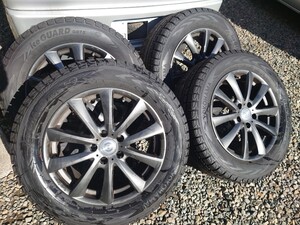 BMW X-3 X-5 255/55R18 ヨコハマ アイスガードスタッドレスタイヤ スパルコホイールセット バリ山