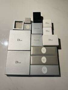 レア Dior 空箱 セット クリスチャンディオール ヴィンテージ 箱 付属品 ネックレス イヤリング ブレスレット ブローチ 箱