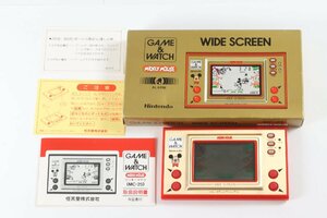 Nintendo 任天堂 GAME＆WATCH ゲームウォッチ MICKEY MOUSE ミッキーマウス MC-25 レトロ ゲーム 2736-MS