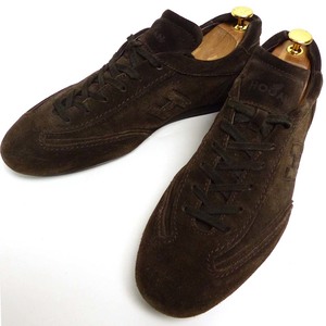 【訳あり】イタリア製 HOGAN by TOD’S / ホーガン バイ トッズ スエード スニーカー 8(27cm相当)(メンズ)【中古】14i-1-091