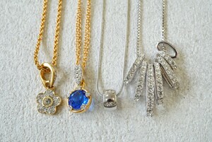 B258 SWAROVSKI/スワロフスキー ブランド ペンダント ネックレス ヴィンテージ アクセサリー 大量 セット まとめて おまとめ まとめ売り