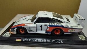 スケール 1/43 1978年 PORSCHE 935 MOBY DICK ！ ドイツ 世界の名車コレクション！ デル プラド カーコレクション！