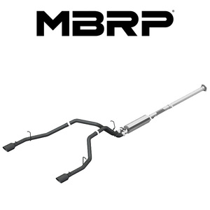 MBRP 2019-2024 RAM ラム 1500 5.7L V8 CAT-BACK レース エキゾースト ブラックTip 正規品