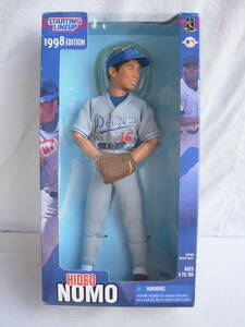 野茂英雄 フィギュア STARTING LINEUP MLB ロサンゼルス ドジャース 1998 未開封品