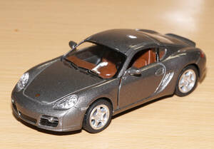 1/34 ポルシェ Porsche ケイマンS Cayman S ダイキャスト プルバックミニカー KiNSMART キンスマート 送料無料