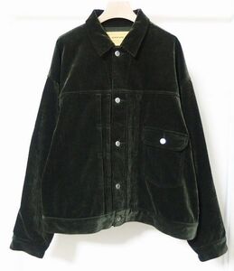 22AW SEVEN BY SEVEN セブンバイセブン 1ST TYPE CORDUROY JACKET コーデュロイ ジャケット Gジャン M Tバック仕様