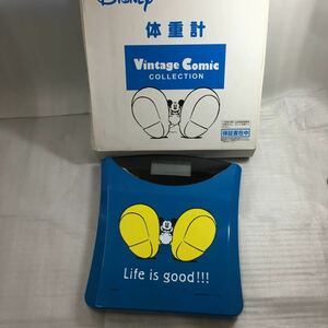 Disney ディズニー　ミッキーマウス　体重計　サンリオ　vintage comic 中古品