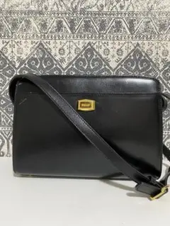 【中古】BALLY バリー ヴィンテージ レザー ショルダーバッグ 斜め掛かばん