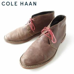 コールハーン 外羽根 3ホール チャッカブーツ 28cm IVY アイビー アメトラ アメカジ COLE HAAN メンズ 靴 d115-32-0228