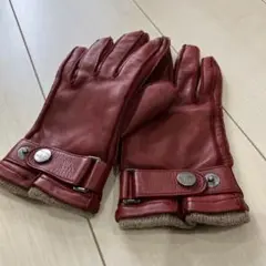 Gloves  山羊革手袋　深赤