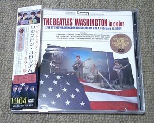 日本盤1DVD：BEALES/THE BEATLES’ WASHINGTON IN COLOR/ワシントン・コロシアム/カラー版/VALKYRIE/VAL-057/オビ付き