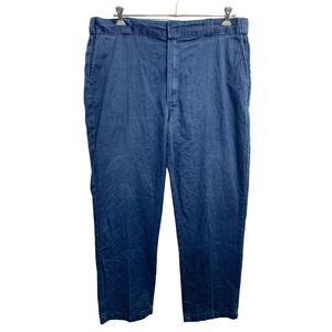 Dickies ワークパンツ W42 ディッキーズ ビッグサイズ ネイビー 古着卸 アメリカ仕入 2408-288