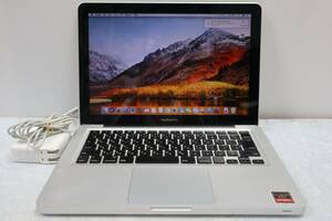 E4938 Y Apple MacBook Pro(13-inch Early 2011) A1278 Core i5 2.3GHz 8GB/HDD:256GB macOS High Sierra 認証済 (訳あり:写真8枚目参考)