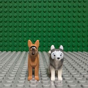 LEGO レゴ 犬 【N642】 2体