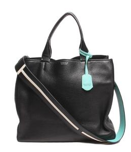 ティファニー 2wayレザートートバッグ シルバー金具 レディース TIFFANY&Co.