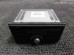 ニッサン 純正 ノーマル CDデッキ CDプレーヤー オーディオ 2DIN ラジオ AUX B8185-1FA01 / J1-682