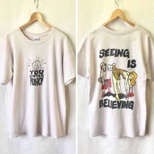 カリフォルニア USA Tシャツ GILDAN L ~ XL バックプリント ストリート アメカジ パンク ロック 古着