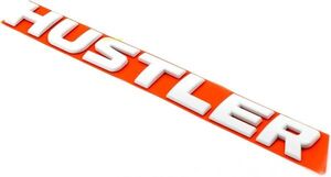 スズキ純正用 ハスラー 【エンブレム(HUSTLER)】【26U ホワイト】適合：【MR52S /MR92S】(３型)//【G】【Ｘ】99239-59S00-26U