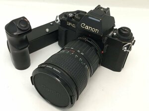 Canon F-1 / ZOOM LENS FD 28-85mm 1:4 一眼レフカメラ 付属品付き ジャンク 中古【UW060365】
