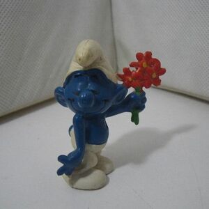 ビンテージ スマーフ PVC フィギュア SMURF b972