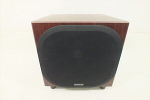 □ 1円スタート □ MONITOR AUDIO BRONZE W10 サブウーファー 音出し確認済 中古 現状品 241206G6530