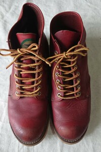 RED WING レッドウィング 半円犬タグ プレーントゥ 7.5 ビンテージ アイリッシュセッター