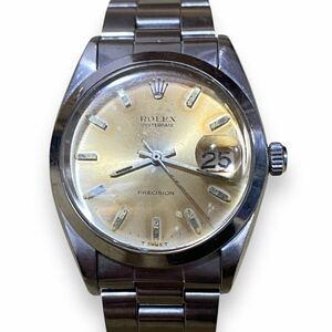 ROLEX OYSTERDATE PRECISION 6694 ロレックス オイスターデイト プレシジョン 1966年 自動巻き メンズ腕時計 【A122】